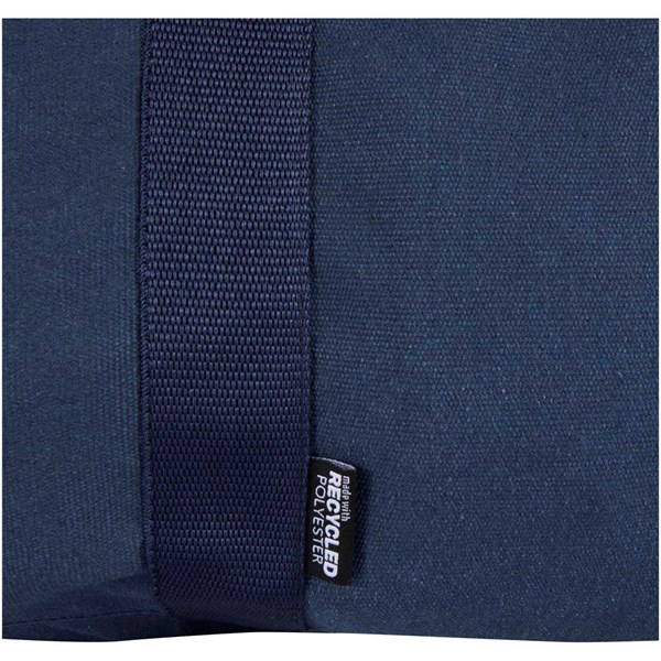 Obrázky: Modrá športová taška z recyklovaného GRS, 40L, Obrázok 2