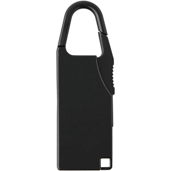 Obrázky: Kovový zámok na batožinu, čierny, Obrázok 2