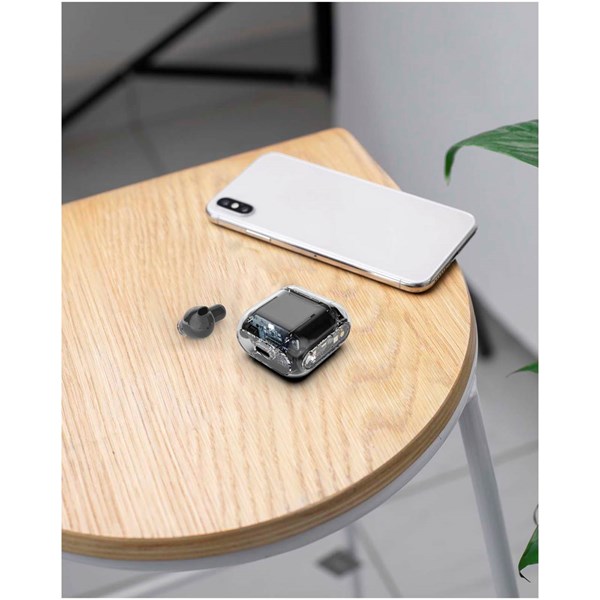 Obrázky: Prixton TWS162 slúchadlá,technológia ENC, čierne, Obrázok 6