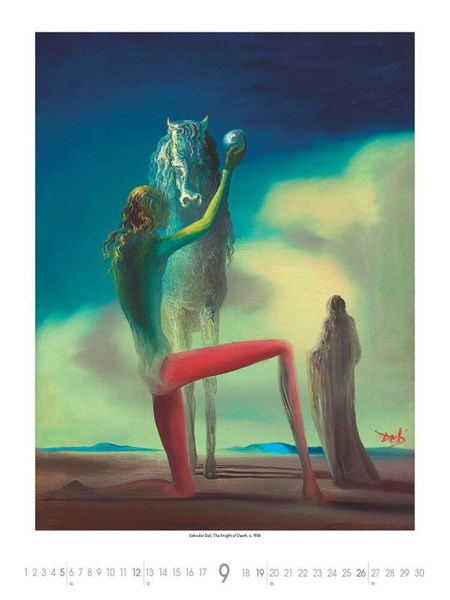 Obrázky: SALVADOR DALÍ, nástenný kalendár 420x560 mm, Obrázok 13