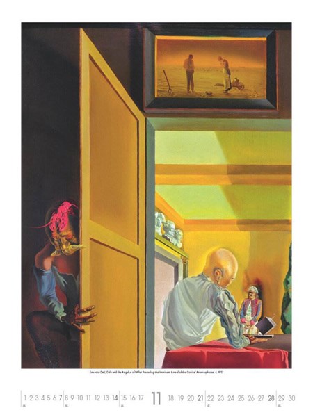 Obrázky: SALVADOR DALÍ, nástenný kalendár 420x560 mm, Obrázok 4