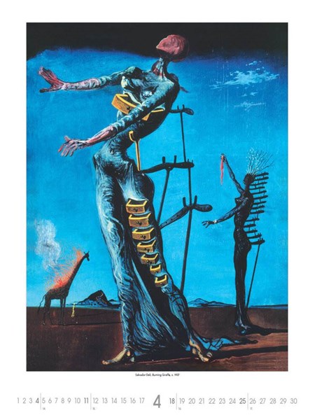 Obrázky: SALVADOR DALÍ, nástenný kalendár 420x560 mm, Obrázok 8