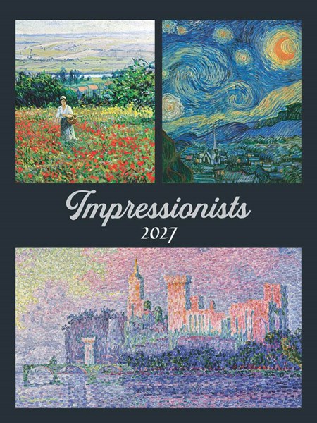 Obrázky: IMPRESSIONISTS, nástenný kalendár 420x560 mm