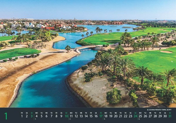 Obrázky: GOLF, nástenný kalendár 485x340 mm, Obrázok 2