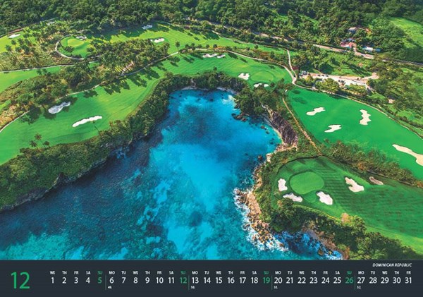 Obrázky: GOLF, nástenný kalendár 485x340 mm, Obrázok 5