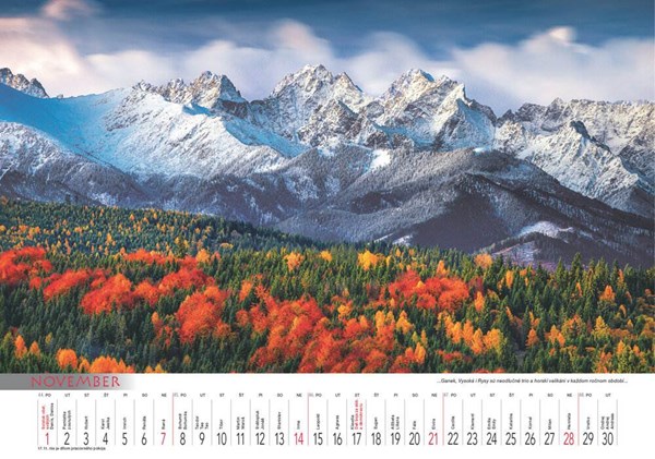Obrázky: SLOVENSKO V OBRAZOCH,nástenný kalendár 485x340 mm, Obrázok 4