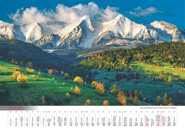 Obrázky: SLOVENSKO V OBRAZOCH,nástenný kalendár 485x340 mm, Obrázok 7