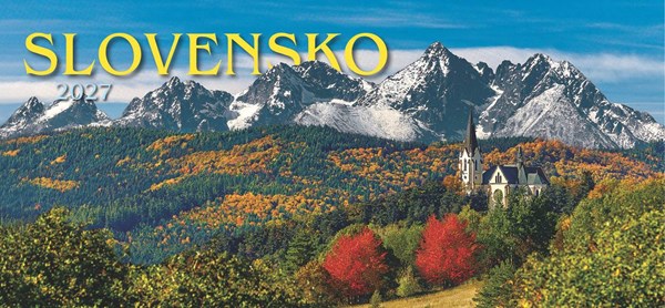 Obrázky: SLOVENSKO II.,stolový riadkový kalendár 297x138 mm, Obrázok 2
