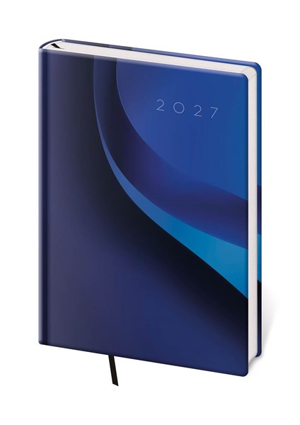 Obrázky: COLOR 2027, týždenný diár A5 modrý