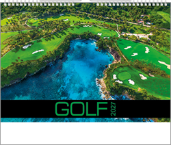 Obrázky: GOLF, nástenný kalendár 485x340 mm