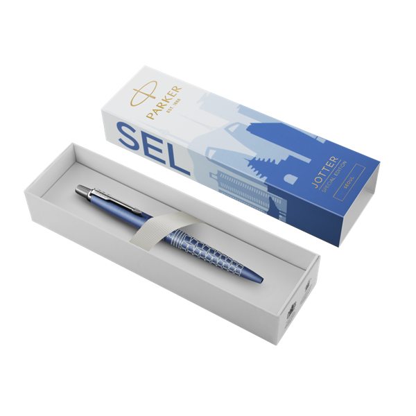 Obrázky: PARKER Jotter SE Seoul Blue CT,guličkové pero, Obrázok 3