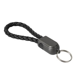 Obrázky: Kovová kľúčenka s rýchlonabíjacím 60W USB-C káblom