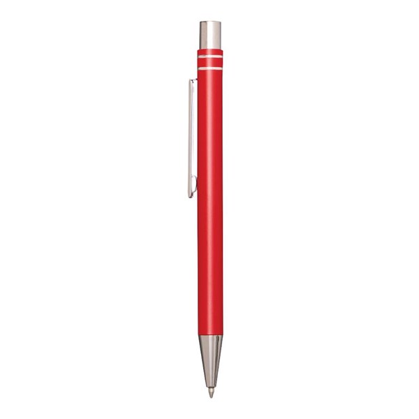 Obrázky: Matné červené hliníkové gélové pero LIDO, Obrázok 3