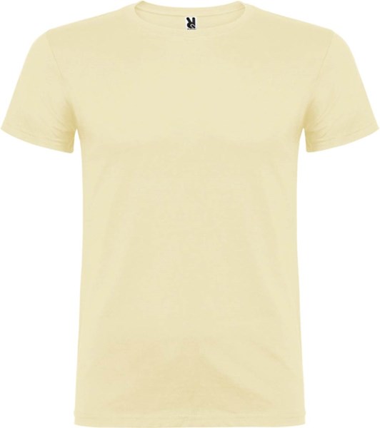 Obrázky: Svetložlté unisex tričko Beagle 155, XL