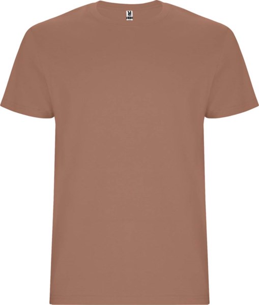 Obrázky: Moka hnedé unisex tričko Stafford 190, XL