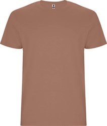 Obrázky: Moka hnedé unisex tričko Stafford 190, 4XL