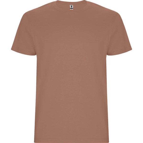 Obrázky: Moka hnedé unisex tričko Stafford 190, XXL, Obrázok 2
