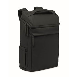 Obrázky: Čierny 15" PU ruksak na notebook