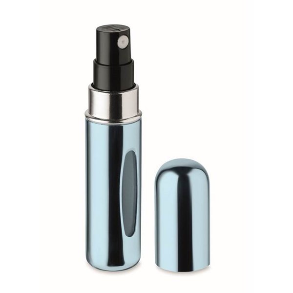 Obrázky: Sv. modrý plniteľný 5ml rozprašovač na parfum