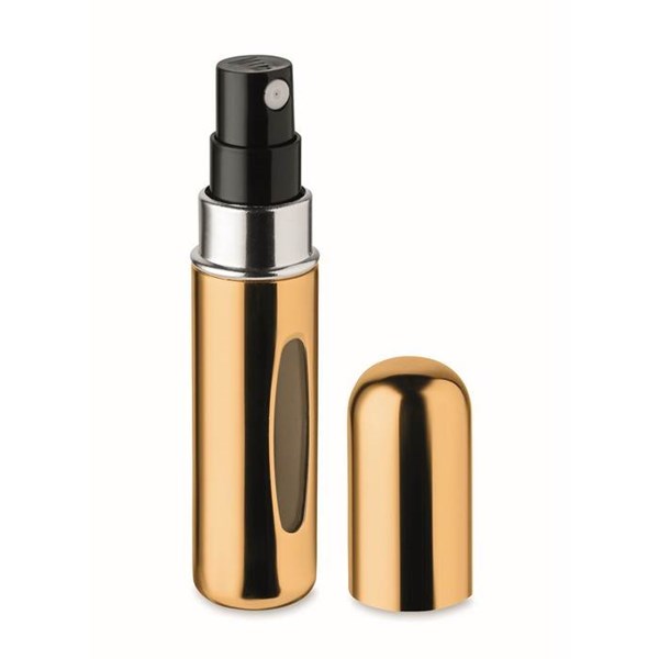 Obrázky: Zlatý plniteľný 5ml rozprašovač na parfum