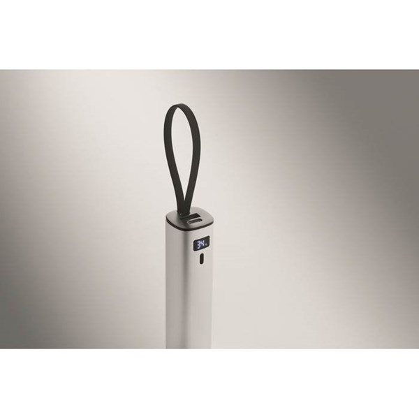 Obrázky: Matne strieborná powerbanka 5000 mAh PD 20W, Obrázok 3