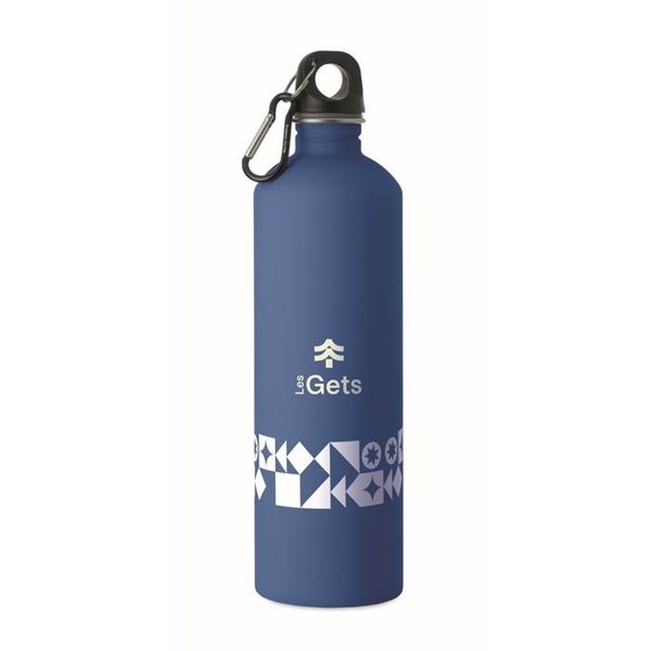 Obrázky: Kráľovsky modrá jednostenná nerez fľaša 750 ml, Obrázok 6