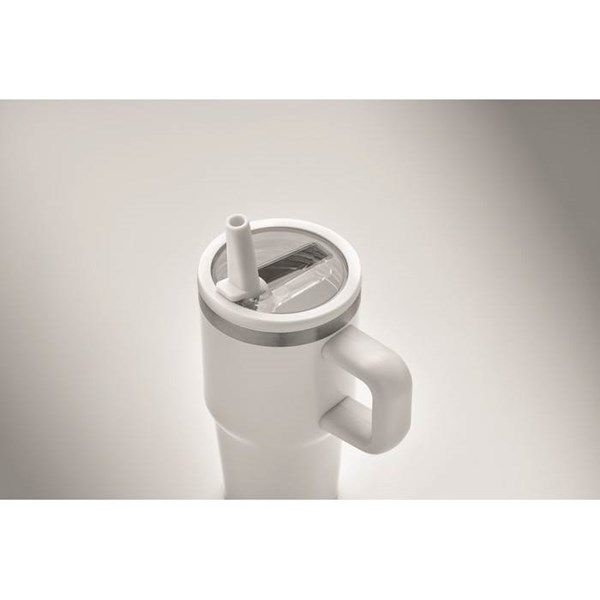 Obrázky: Biely termohrnček s dvojitou stenou 500 ml, Obrázok 3