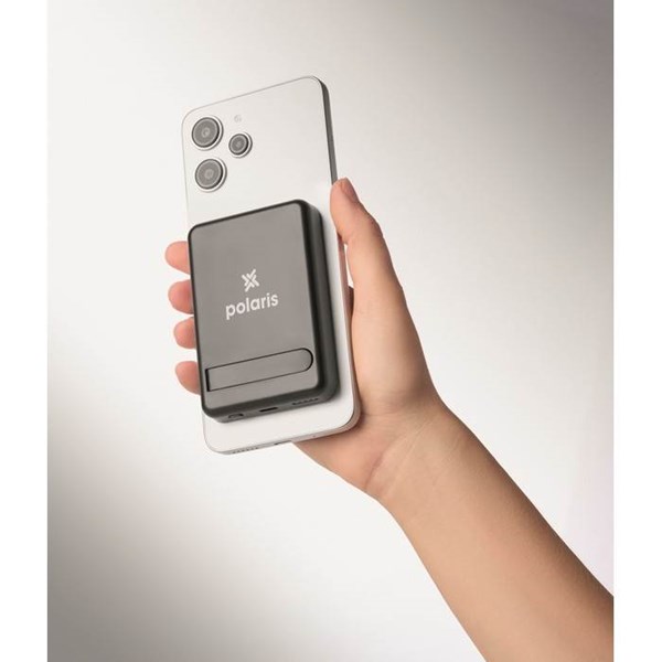 Obrázky: Čierna magnetická powerbanka - sada 5000mAh, Obrázok 7