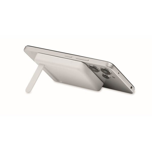 Obrázky: Biela magnetická powerbanka - sada 5000mAh, Obrázok 5