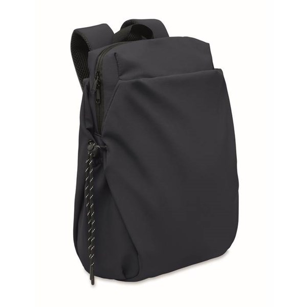 Obrázky: Tmavo modrý 16" nylónový ruksak na notebook 17L