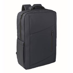 Obrázky: Modrý 15" PU RPET ruksak na notebook