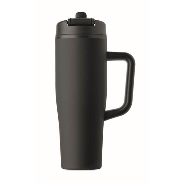 Obrázky: Čierny termohrnček s dvojitou stenou 900 ml, Obrázok 7