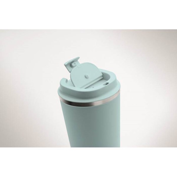 Obrázky: Svetlomodrý dvojstenný pohárik 350 ml, Obrázok 5