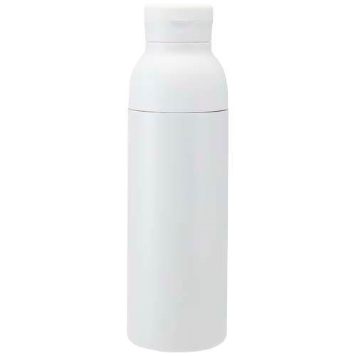 Obrázky: Dvojst. nerez fľaša 650ml, 3 viečka, biela, Obrázok 6