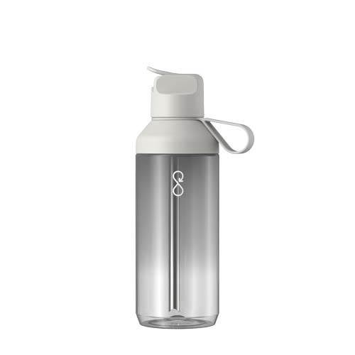 Obrázky: Ocean Bottle GO Clear, tritán. fľaša 710ml,tm.sivá