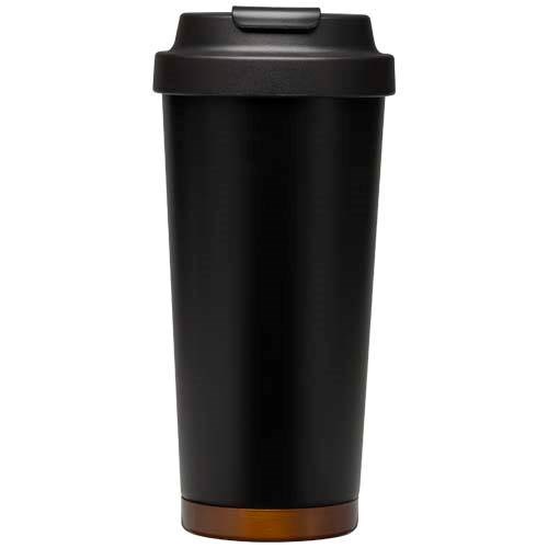 Obrázky: Nerez hrnček 480ml s vak. izoláciou, čierna, Obrázok 7