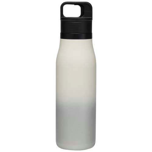 Obrázky: Nerez termofľaša 500ml s vak. izoláciou, biela, Obrázok 2