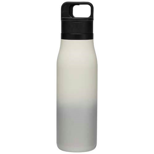 Obrázky: Nerez termofľaša 500ml s vak. izoláciou, biela, Obrázok 5