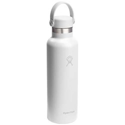 Obrázky: Hydro Flask nerezová fľaša 621ml, slamka, biela