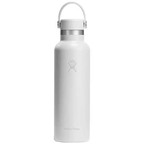 Obrázky: Hydro Flask nerezová fľaša 621ml, slamka, biela, Obrázok 2