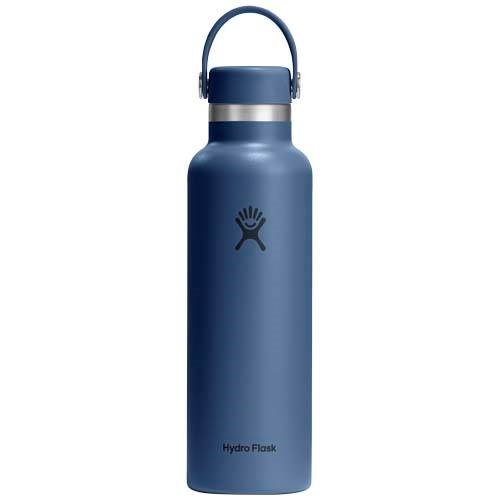 Obrázky: Hydro Flask nerezová fľaša 621ml, slamka, tm.modrá, Obrázok 2