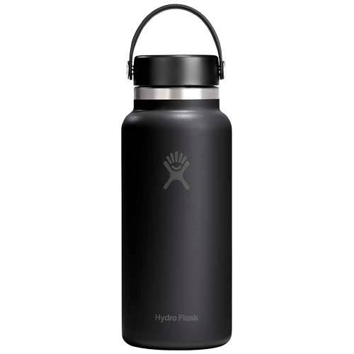 Obrázky: Hydro Flask široká nerez fľaša 946 ml, čierna, Obrázok 2
