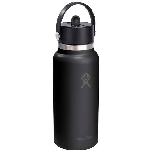 Obrázky: Hydro Flask nerez fľaša 946 ml so slamkou, biela