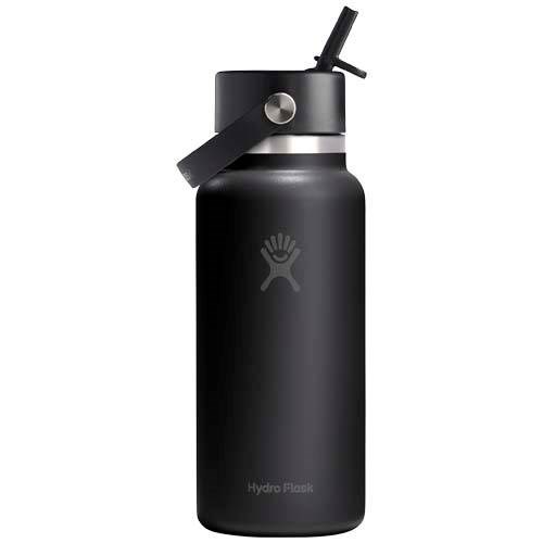 Obrázky: Hydro Flask nerez fľaša 946 ml so slamkou, biela, Obrázok 2