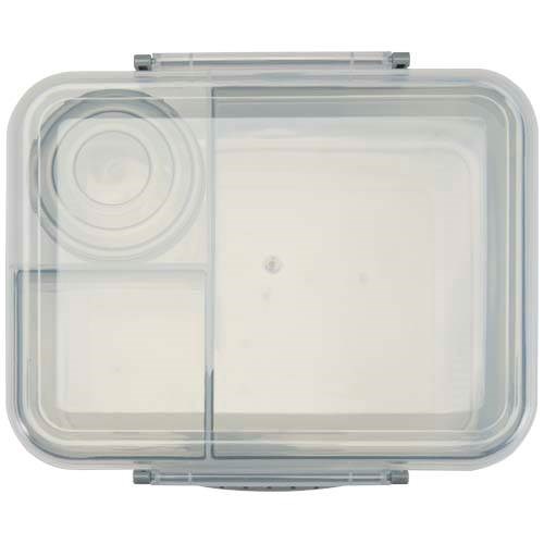 Obrázky: Desiatový box 1450 ml, 3 priehradky, sv. šedá, Obrázok 4