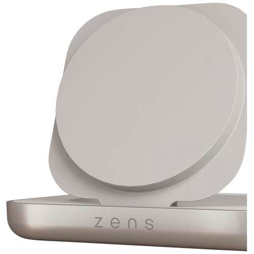 Obrázky: Zens 15W magnet. nabíjačka na stolík, biela, Obrázok 6