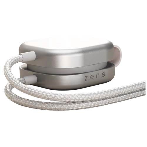Obrázky: Zens Pro 3 140W hliník.nabíjací kábel 3v1, biela, Obrázok 3