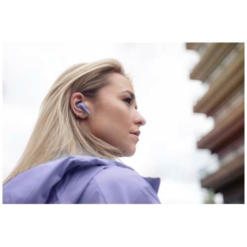 Obrázky: Boompods Echowave slúchadlá TWS, svetlofialová, Obrázok 5
