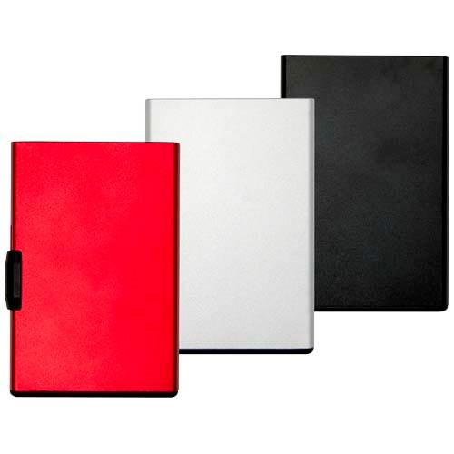 Obrázky: Magnet. držiak RFID kariet, hliník, červená, Obrázok 7
