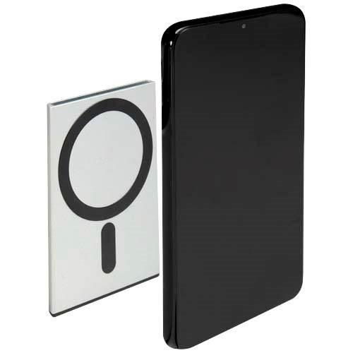 Obrázky: Magnet. držiak RFID kariet, hliník, strieborná, Obrázok 3